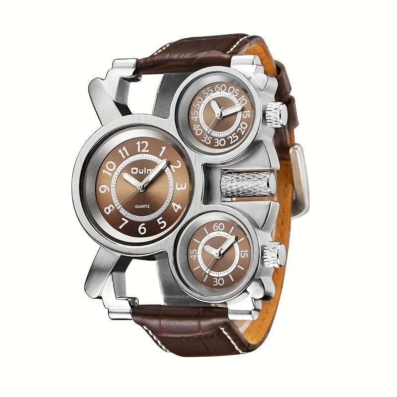 Steampunk Dreifach Armbanduhr