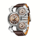 Steampunk Dreifach Armbanduhr