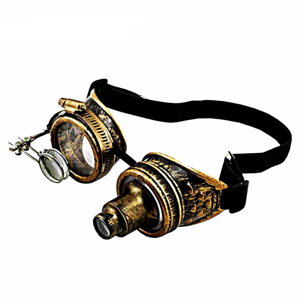 Steampunk Erfinder Teleskopbrille