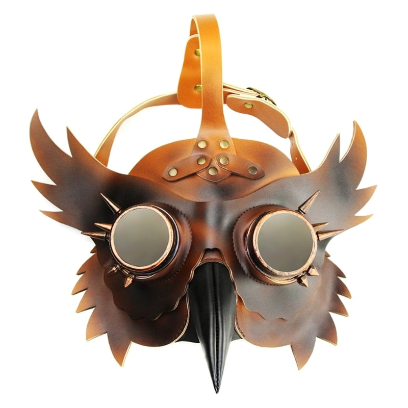 Steampunk Eulenmaske