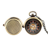 Steampunk Geometrie Taschenuhr