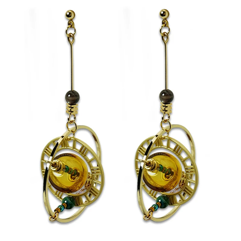 Steampunk Gyroskop Ohrringe