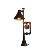 Steampunk Industrie Manometer Lampe
