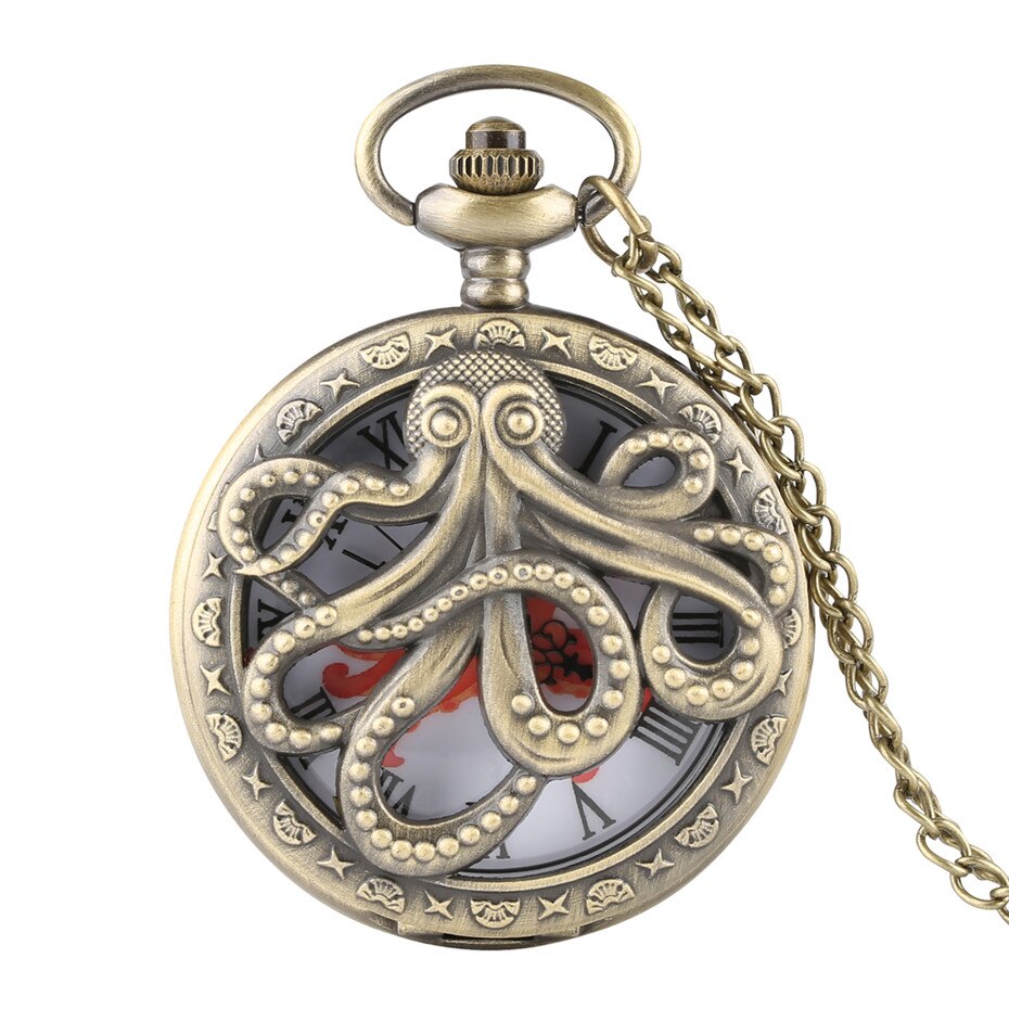 Steampunk Kraken Taschenuhr