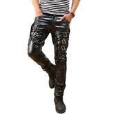 Steampunk Kunstleder Hose