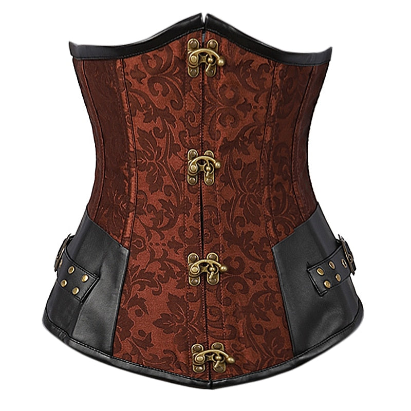 Steampunk Kupferkorsett