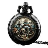 Steampunk Nautilus Taschenuhr