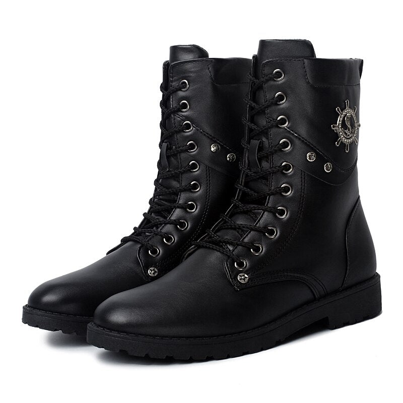 Steampunk Navigator Stiefel