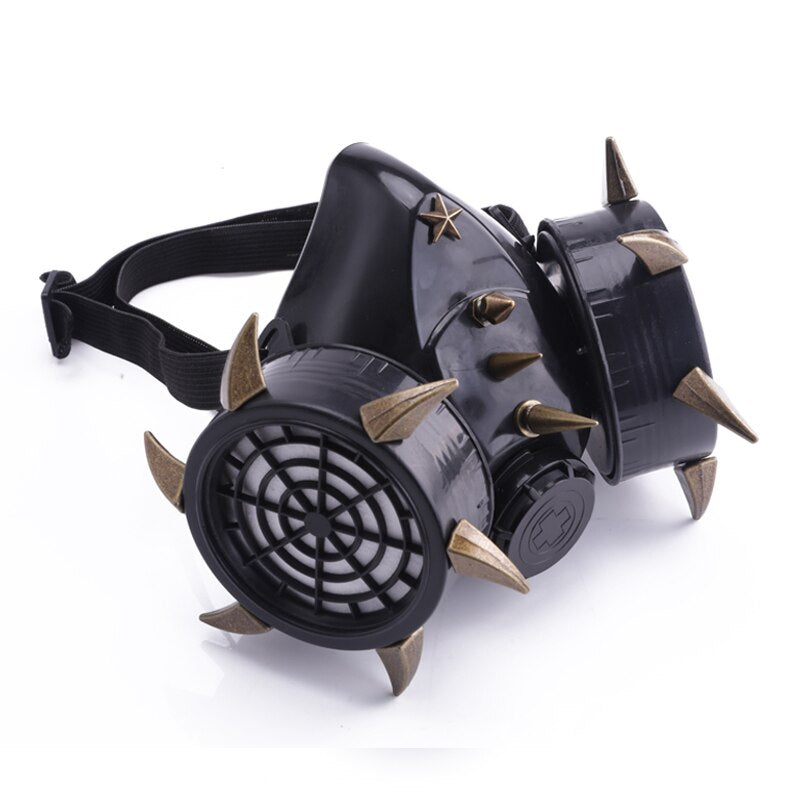 Steampunk Nietenmaske