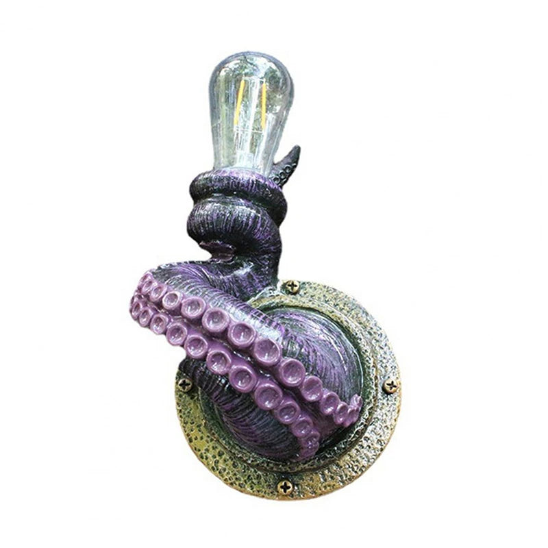 Steampunk Octopus Lampe