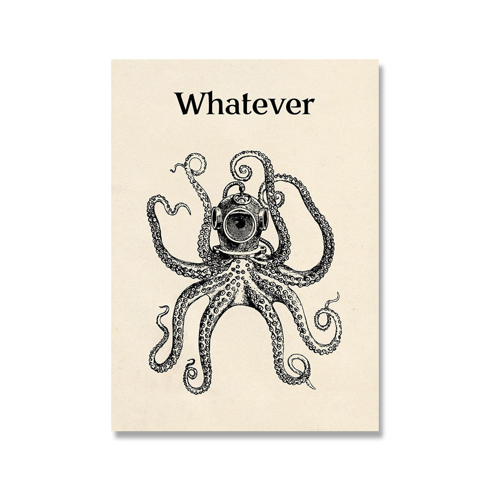 Steampunk Oktopus Bild