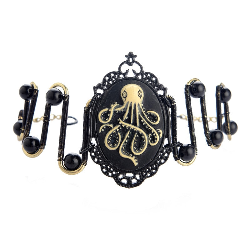 Steampunk Oktopus Gothic Armband
