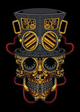 Steampunk Schädel Bild