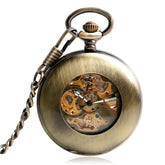 Steampunk Sichtfenster Taschenuhr