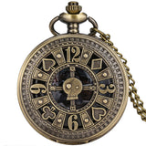 Steampunk Spielkarten Taschenuhr