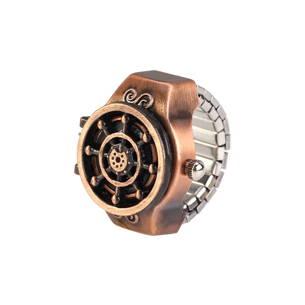 Steampunk Steuerrad Ring
