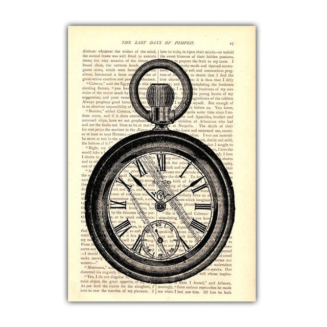 Steampunk Taschenuhr Bild