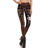 Steampunk Uhrwerk Leggings