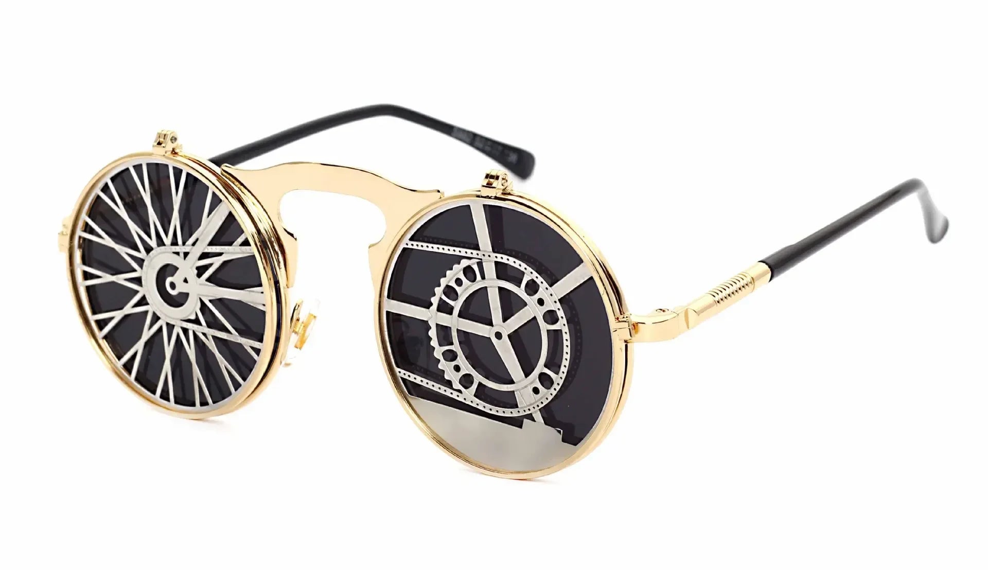 Steampunk Uhrwerkbrille