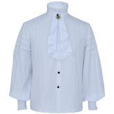 Steampunk Viktorianisches Jabothemd