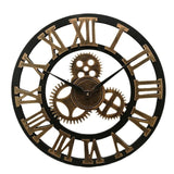 Steampunk Wanduhr