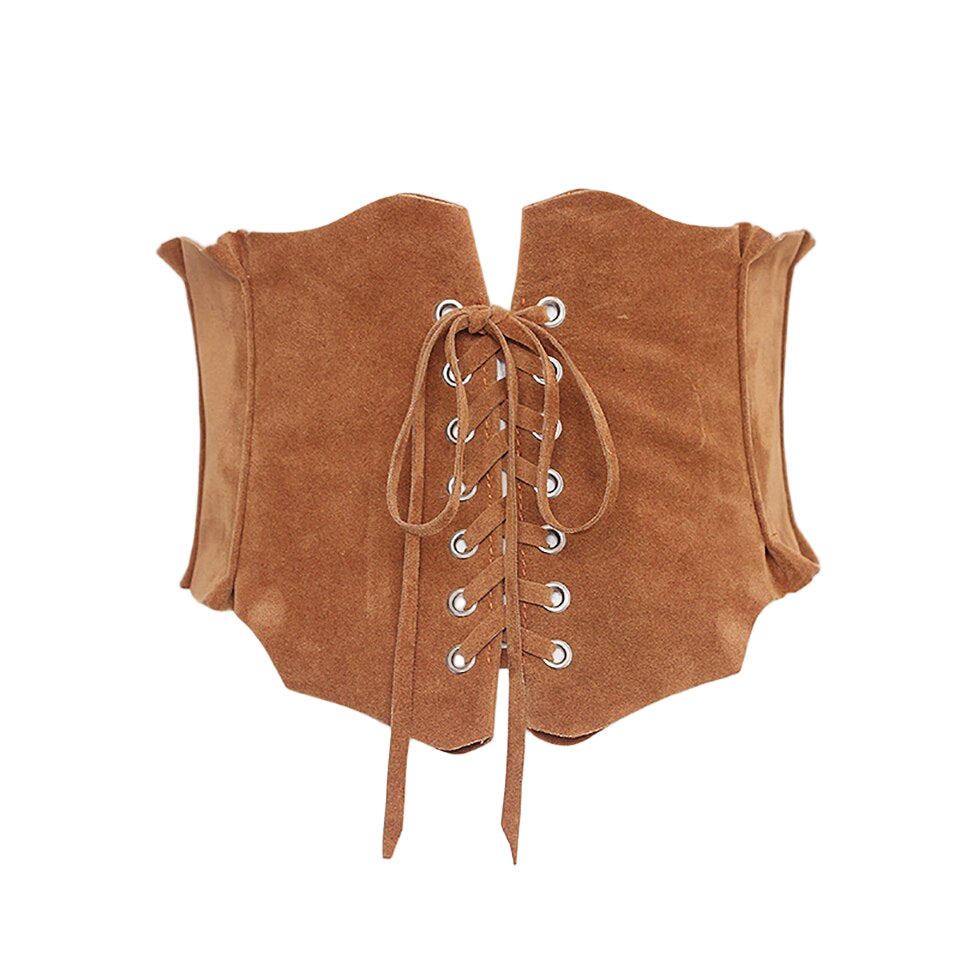 Steampunk Wildledergürtel