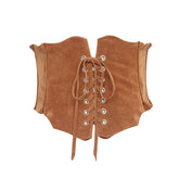 Steampunk Wildledergürtel