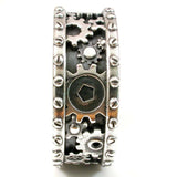 Steampunk Zahnrad Bandring