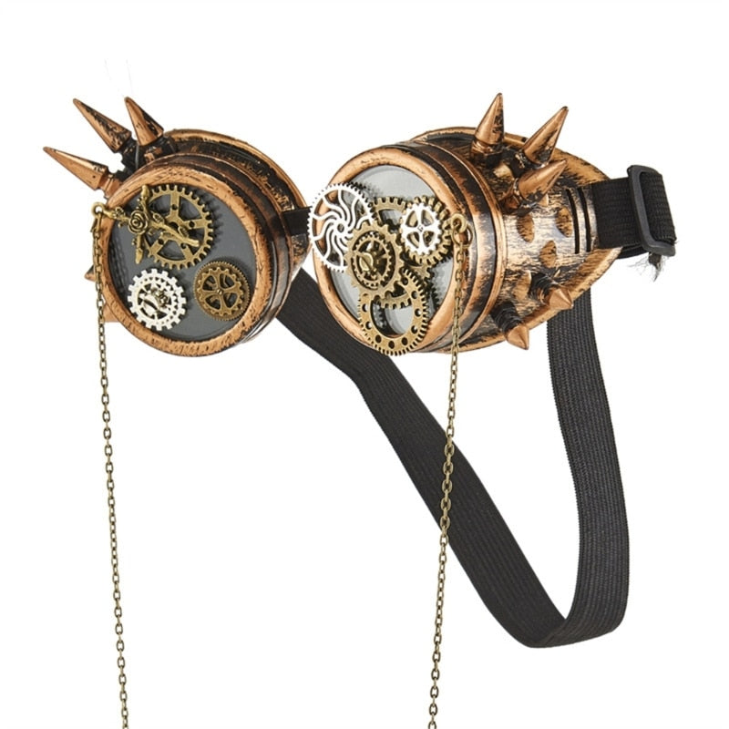 Steampunk Zahnradkette Goggles