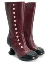 Viktorianische Steampunk Damenstiefel