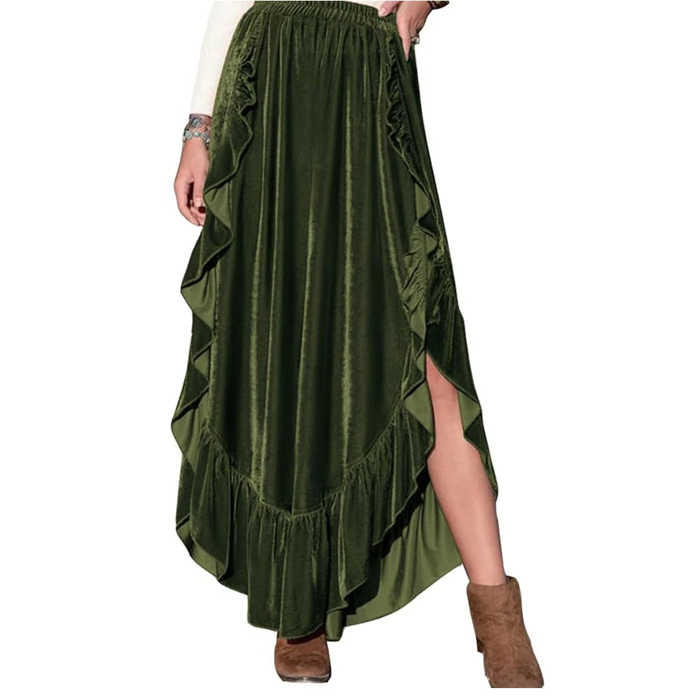 Viktorianischer Schlitzrock Abenteurerin