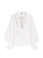 Viktorianisches Schnürhemd