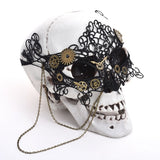 Victorianische Spitzenmaske