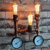 Steampunk Edison Wandlampe