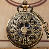Steampunk Spielkarten Taschenuhr