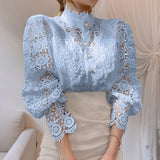 Steampunk Aristokratische Spitzenbluse