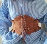 Steampunk Wildledergürtel