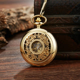 Steampunk Gold Taschenuhr