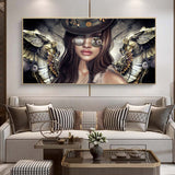 Steampunk Engel Bild