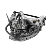 Steampunk Halb Schadel Maske