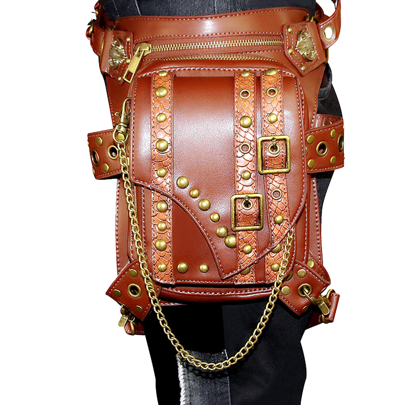 Steampunk Leder Tasche