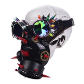 Steampunk Maske mit Schutzbrille