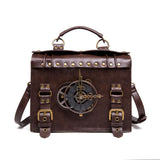 Steampunk Tasche mit Uhr