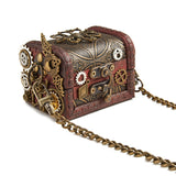 Steampunk Truhe Tasche