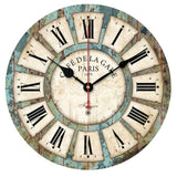 Steampunk Vintage Kaffee Wanduhr
