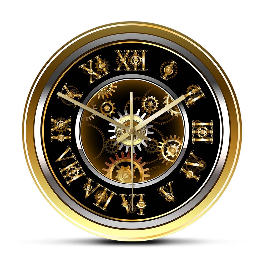 Steampunk Wanduhr Zwickel