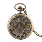 Steampunk Zeitrad Taschenuhr