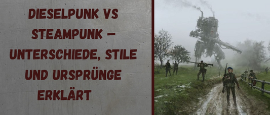 Dieselpunk vs Steampunk – Unterschiede, Stile und Ursprünge erklärt