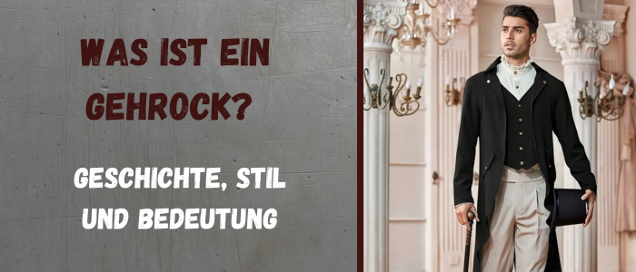 Was ist ein Gehrock? Geschichte, Stil und Bedeutung