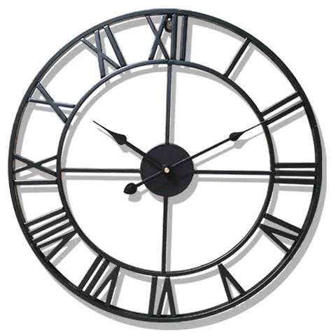 Große Steampunk Wanduhr
